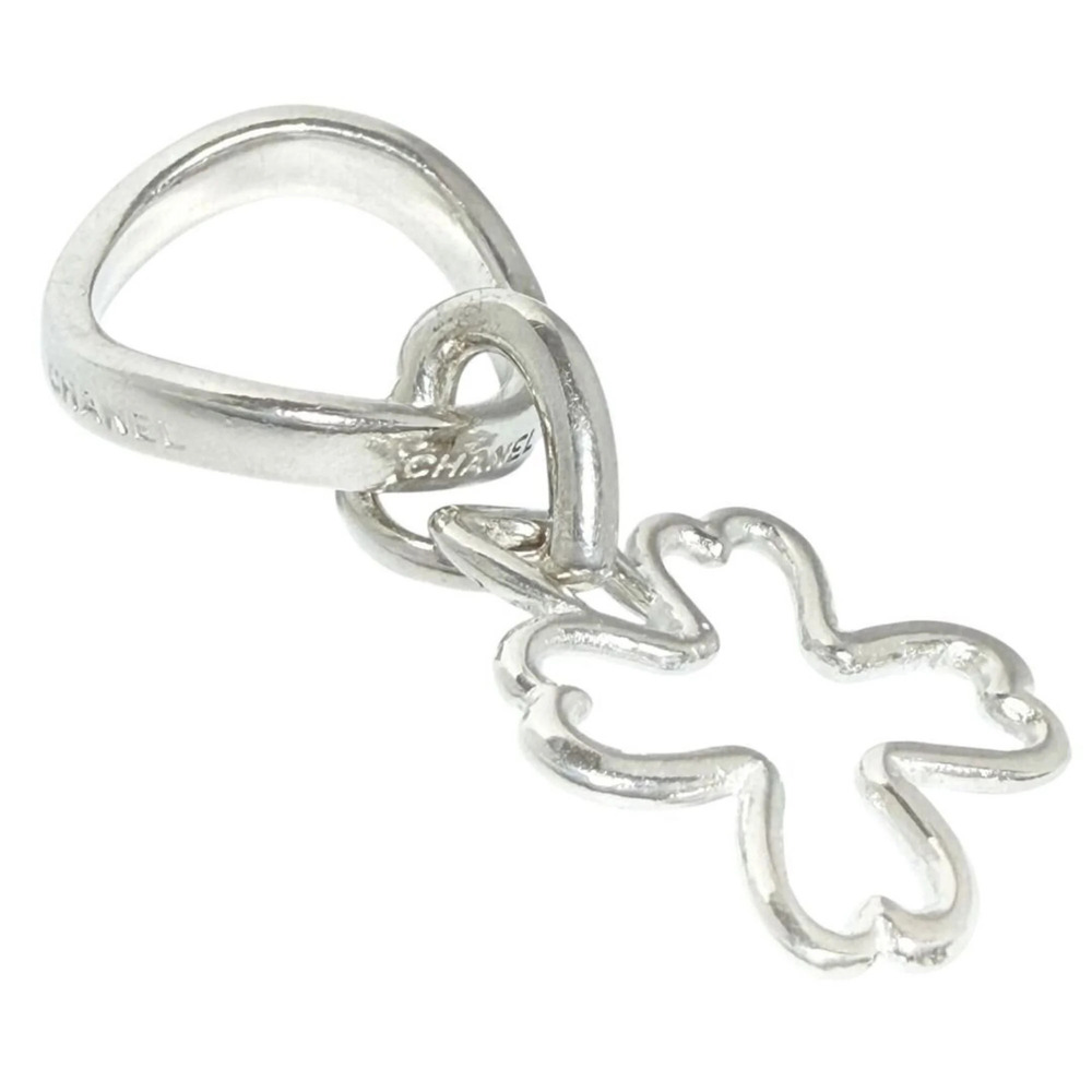 CHANEL Authentic Silver Love Ring - Picture 2 of 10